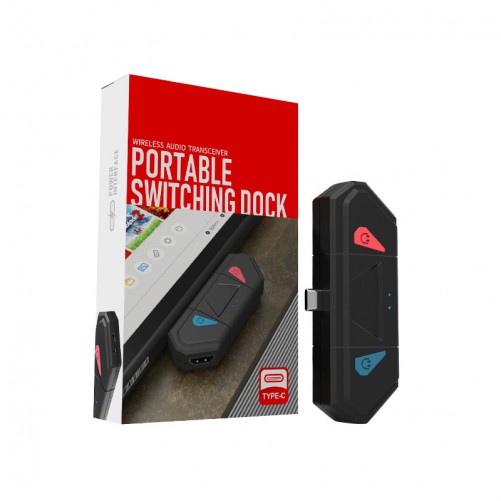 Transmetteur Bluetooth 5.0 (HDMI & USB-C) pour Nintendo Switch