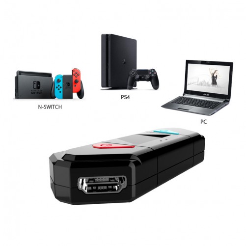 Transmetteur Bluetooth 5.0 (HDMI & USB-C) pour Nintendo Switch