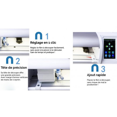 Traceur pour découpe film de protection sur mesure