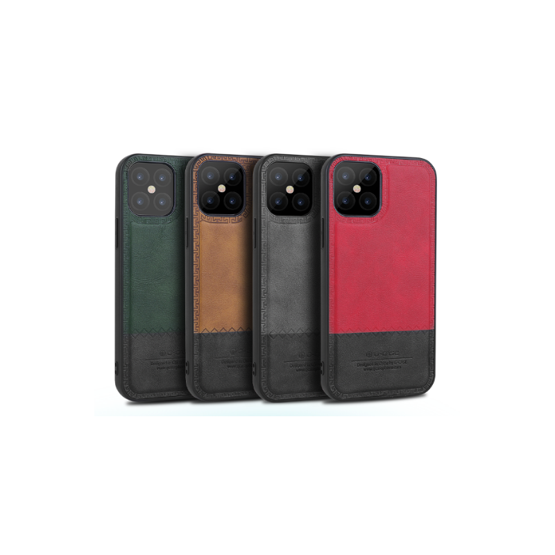 Coque effet cuir - iPhone 12 / 12 Pro