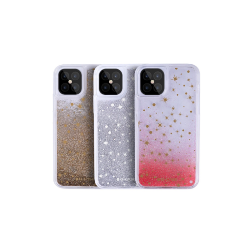 Coque paillettes étoiles - iPhone 12 Mini