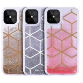 Coque paillettes motifs - iPhone 12 Mini