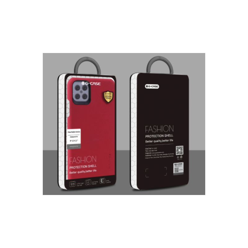 Coque silicone effet cuir - iPhone 12 Mini