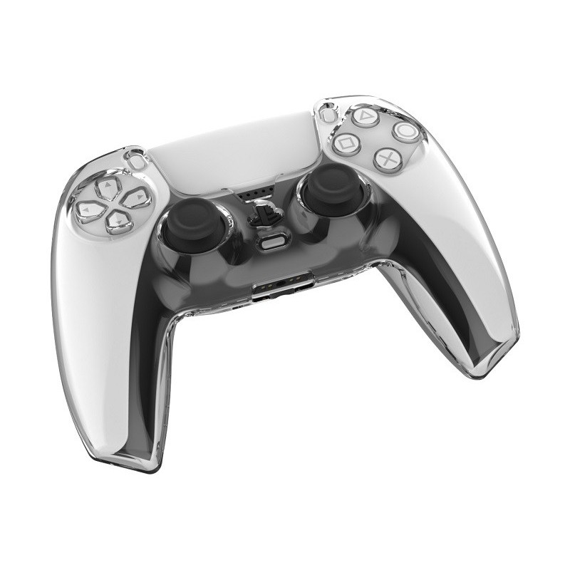 Coque manette DualSens transparente - PS5