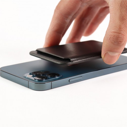 Porte-cartes MagSafe compatible iPhone 12  / 12 Mini / 12 Pro / 12 Pro Max