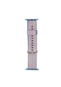 Bracelet Nylon Tressé Bleu Roi Apple Watch 44mm & 42mm