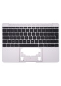 Clavier AZERTY + Topcase MacBook 12" Début 2015