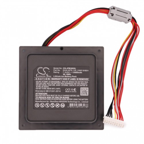 Batterie haut-parleur JBL compatible PartyBox 300 NOIRE