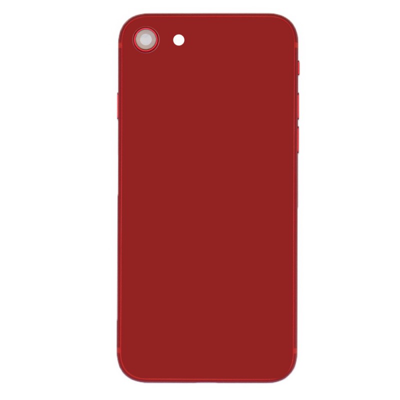 Châssis complet assemblé + Vitre arrière - iPhone SE 2020