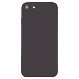 Châssis complet assemblé + Vitre arrière - iPhone SE 2020