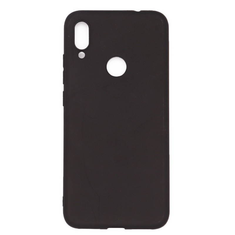 Coque souple soft touch NOIRE - Xiaomi Redmi Note 7