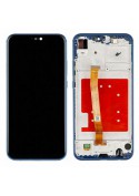 Ecran complet pré-monté sur châssis + batterie  - Huawei P 20 Lite Bleu