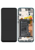 Ecran complet pré-monté sur châssis + batterie  - Huawei P smart Z Vert