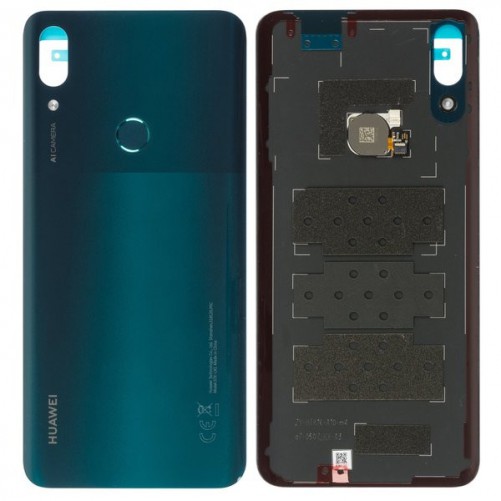 Vitre arrière avec lecteur d'empreintes digitales - Huawei P smart Z Vert