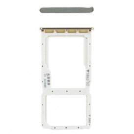 Tiroir SIM Blanc Perle - Huawei P30 Lite / P30 Lite New Edition