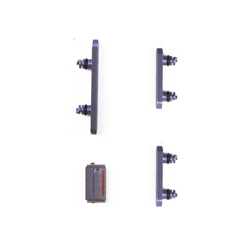 Set de boutons  Violet - iPhone 12 mini / 12