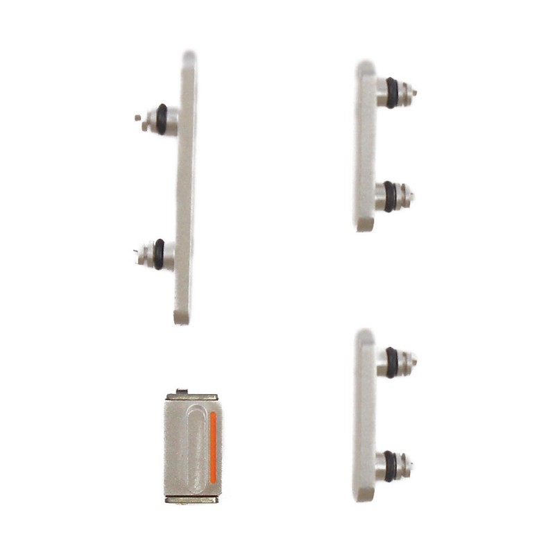 Set de boutons Blanc - iPhone 12 mini / 12