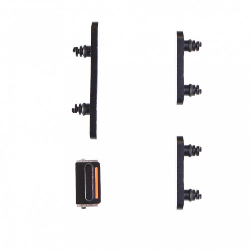 Set de boutons Noir - iPhone 12 mini / 12