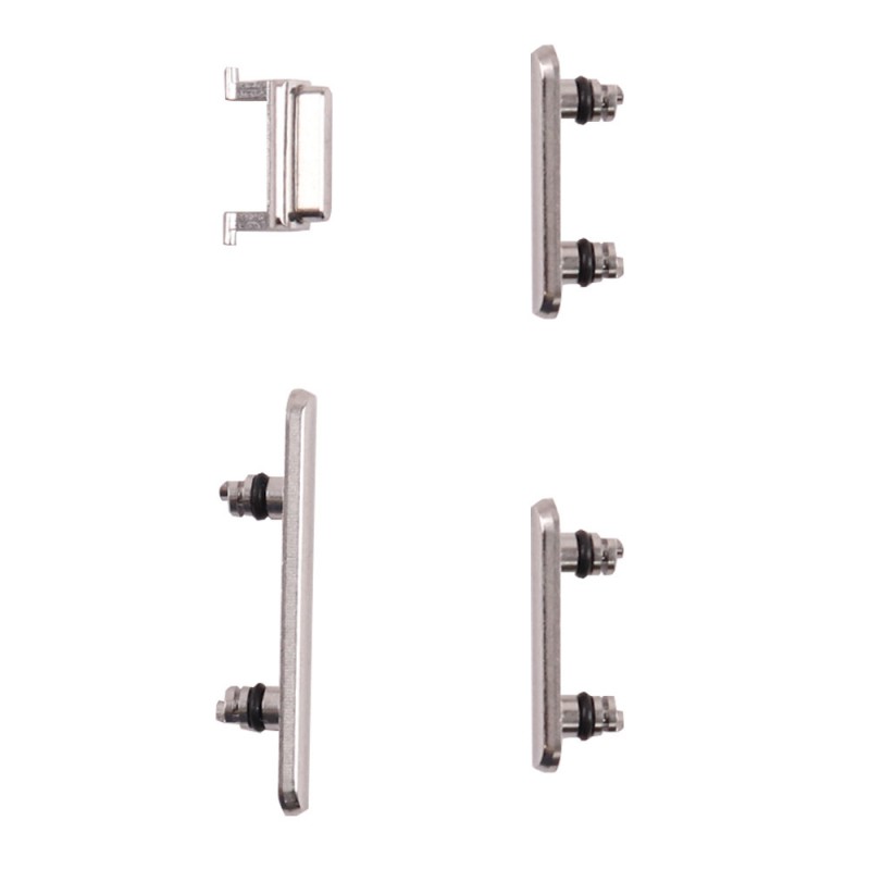 Set de boutons Argent -  iPhone 11 Pro Max