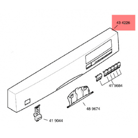 Bandeau de commande Blanc...