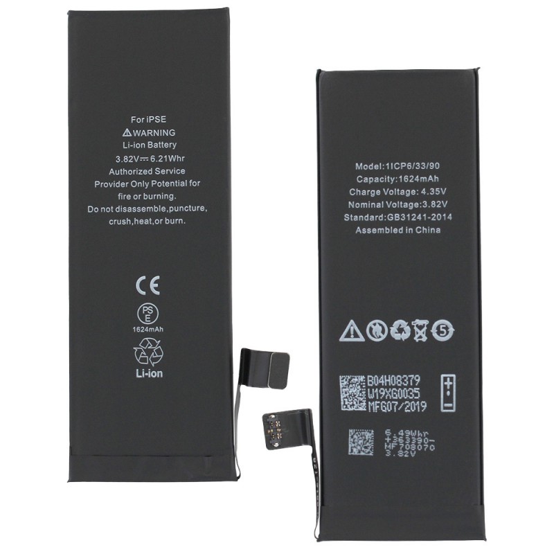 Batterie de qualité OEM - iPhone SE - Photo 1