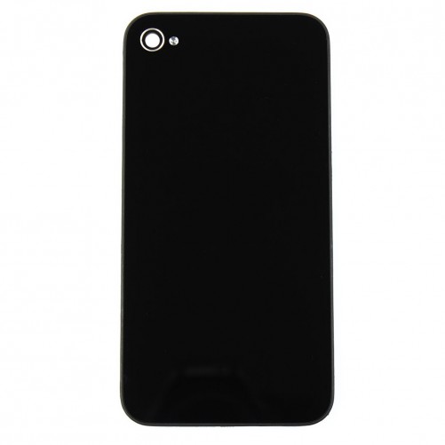 Vitre Arrière iPhone 4S Noir - sans logo