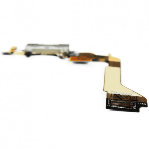 Connecteur de charge complet - iPhone 4 Blanc