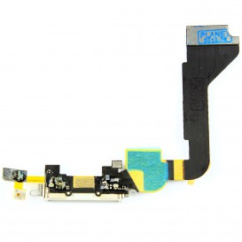 Connecteur de charge complet - iPhone 4 Blanc