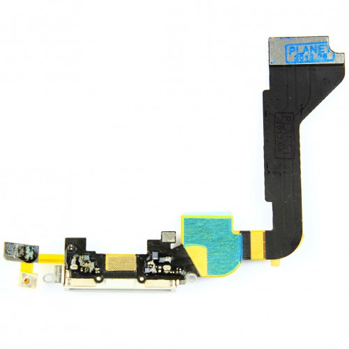 Connecteur de charge complet - iPhone 4 Blanc