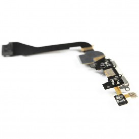 Connecteur de charge complet - iPhone 4 Blanc