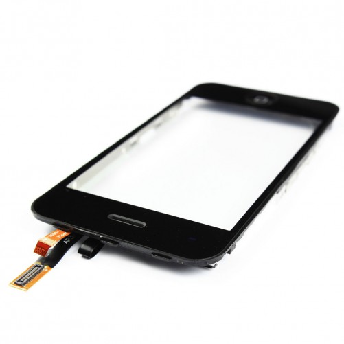 Bloc Vitre Tactile pour iPhone 3GS : Vitre, chassis + bouton home