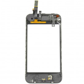 Bloc vitre tactile noir complet - iPhone 3G
