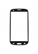 Vitre tactile Noir + Stickers - Samsung Galaxy S3