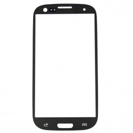 Vitre tactile Blanche + stickers - Samsung Galaxy S3