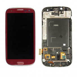 Ecran Complet Rouge - Samsung Galaxy S3