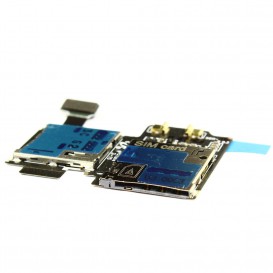 Lecteur carte SIM & SD - Samsung Galaxy S4