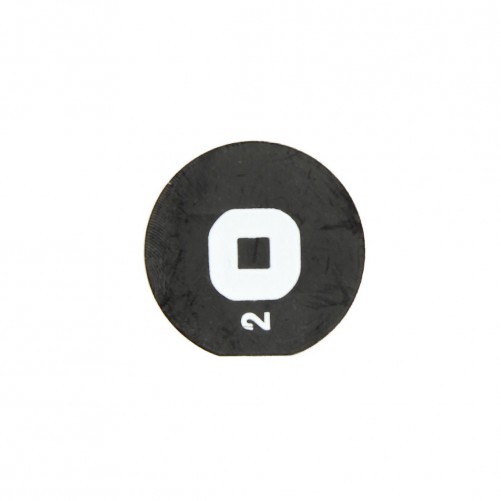 Bouton home Noir - iPad 2
