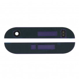 Cache plastique avant inférieur / supérieur Noir - HTC One Mini 2