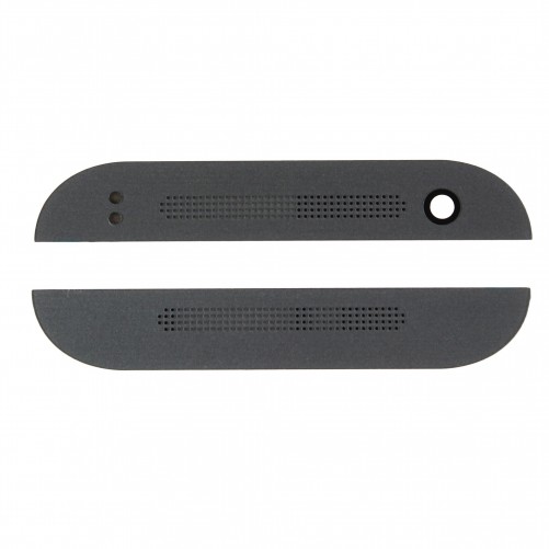 Cache plastique avant inférieur / supérieur Noir - HTC One Mini 2