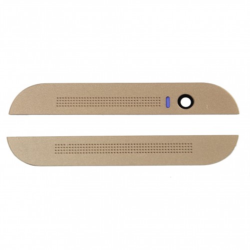 Cache plastique avant inférieur /supérieur Or - HTC One M8 