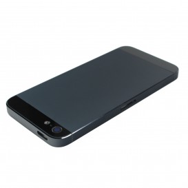 Châssis noir sans logo - iPhone 5