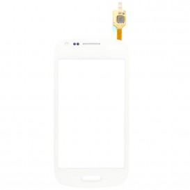 Vitre Blanche + stickers - Samsung Galaxy S Duos