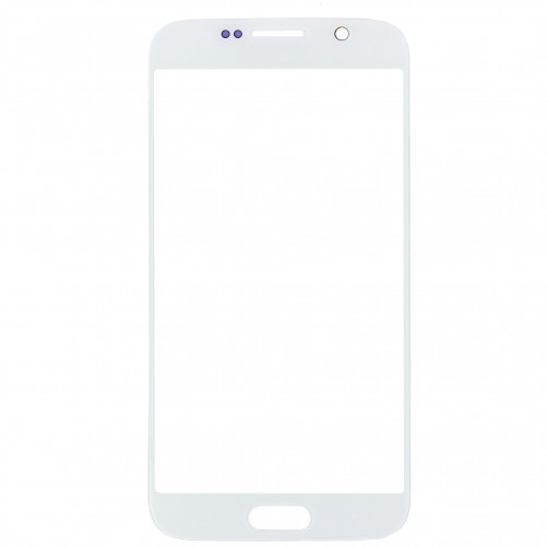 Vitre Tactile Blanche + Stickers - Galaxy S6