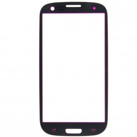 Vitre Rouge + Stickers - Samsung Galaxy S3