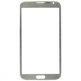 Vitre Noir + Stickers - Samsung Galaxy Note 2