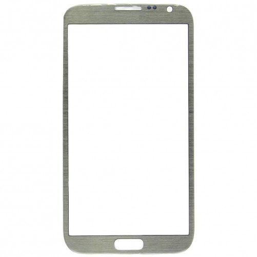 Vitre Noir + Stickers - Samsung Galaxy Note 2