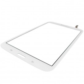 Vitre Blanche + Stickers - Tab 3 8"