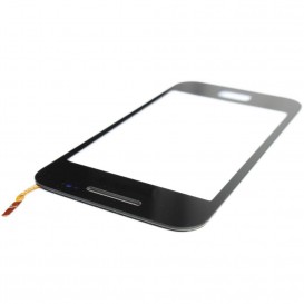 Vitre Noir + Stickers - Galaxy Ace 1