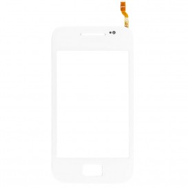 Vitre Blanche + stickers - Galaxy Ace 1