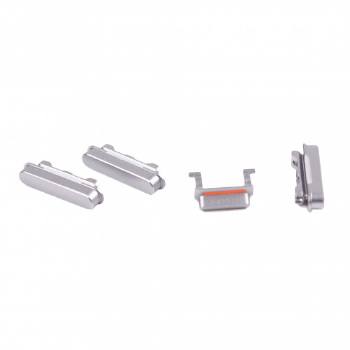 Lot de 4 boutons NOIR (Volume, vibreur, power) - iPhone 6 Plus